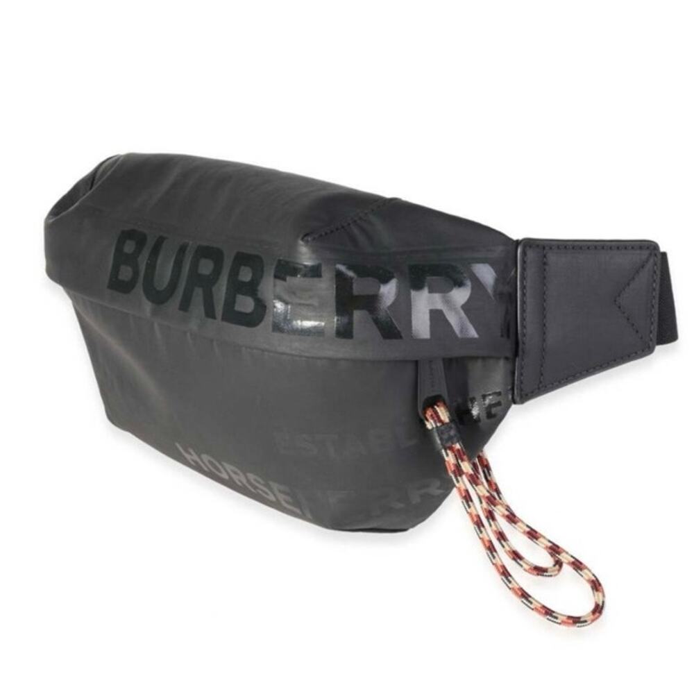 BURBERRY Horseferry Print Coated Canvas Sonny Bum Bag Dustbag COA New Tag $1250